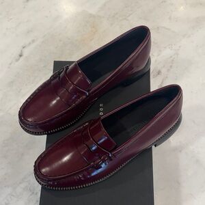 Freda Salvador Elba  Burgundy Women's Loafers